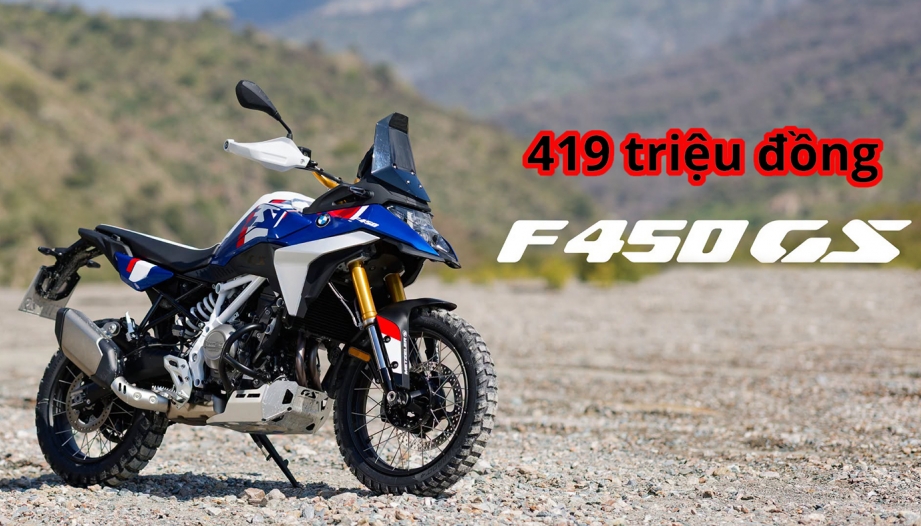 Thế giới 2 bánh: Bạn không nhầm đâu - BMW F 450 GS sản xuất ở Ấn Độ có giá bán khởi điểm tại Việt Nam là 419 triệu đồng